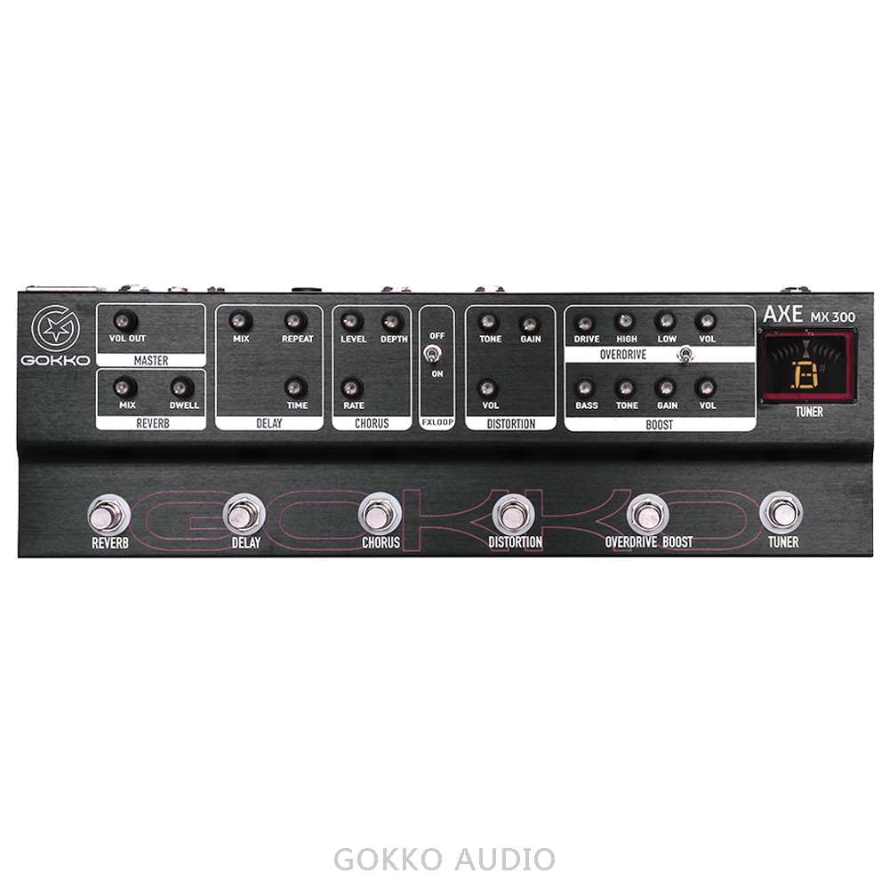 GOKKO Multi Guitar Effects Pedal